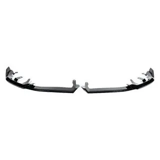 Priekšējā bampera lūpas spoileris Lip Gloss Black (M-Sport) foto 3