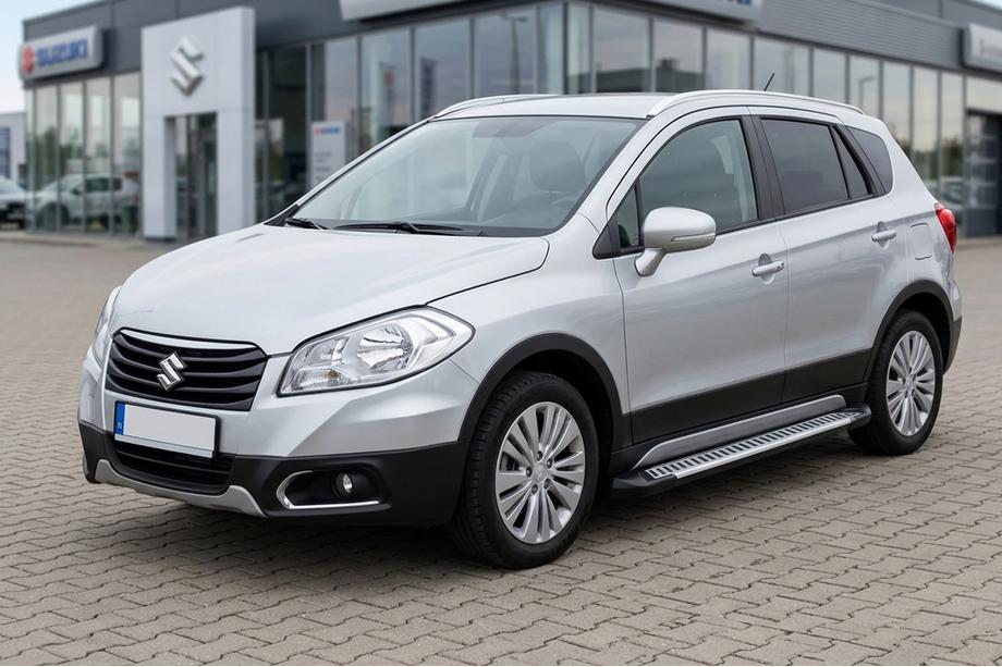 Suzuki SX4 S-Cross 2013–2016 Sānu sliekšņi Line (2 gab., alumīnijs) Image