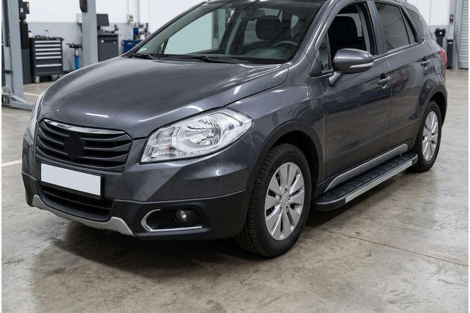 Suzuki SX4 S-Cross 2013–2016 Sānu sliekšņi Duru (2 gab., alumīnijs) Image