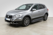 Suzuki SX4 S-Cross 2013–2016 Sānu pakāpieni Bosphorus Black (2 gab., alumīnijs) foto 1