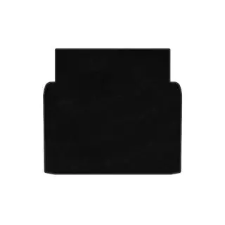 Premium tekstila bagāžnieka paklājiņš (Short, melns) foto 1