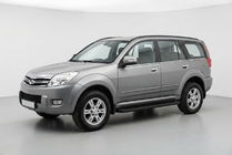GreatWall Haval/Hover H3 2005–2013 Sānu sliekšņi Allmond Black (2 gab., alumīnijs) foto 1
