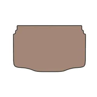 Gumijas bagāžnieka paklājiņš (Bēšs)