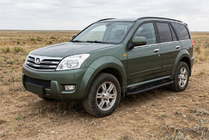 GreatWall Haval/Hover H3 2005–2013 Sānu pakāpieni Bosphorus Black (2 gab., alumīnijs) foto 2