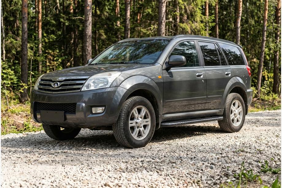 GreatWall Haval/Hover H3 2005–2013 Sānu pakāpieni Bosphorus Black (2 gab., alumīnijs) Image