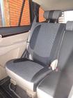 Hyundai Santa Fe 2 2006–2012 Autosēdekļu pārvalki (ekoāda↗audums, Premium) foto 11