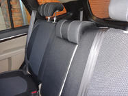 Hyundai Santa Fe 2 2006–2012 Autosēdekļu pārvalki (ekoāda↗audums, Premium) foto 23
