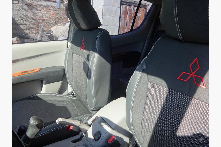 Mitsubishi L200 2006–2015 Auto sēdekļu pārvalki SoyuzAuto Premium Foto 6