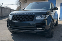 Range Rover IV L405 2013–2021 Priekšējais radiatora režģis 2013-2018 (SVO Black dizains 2019) foto 1