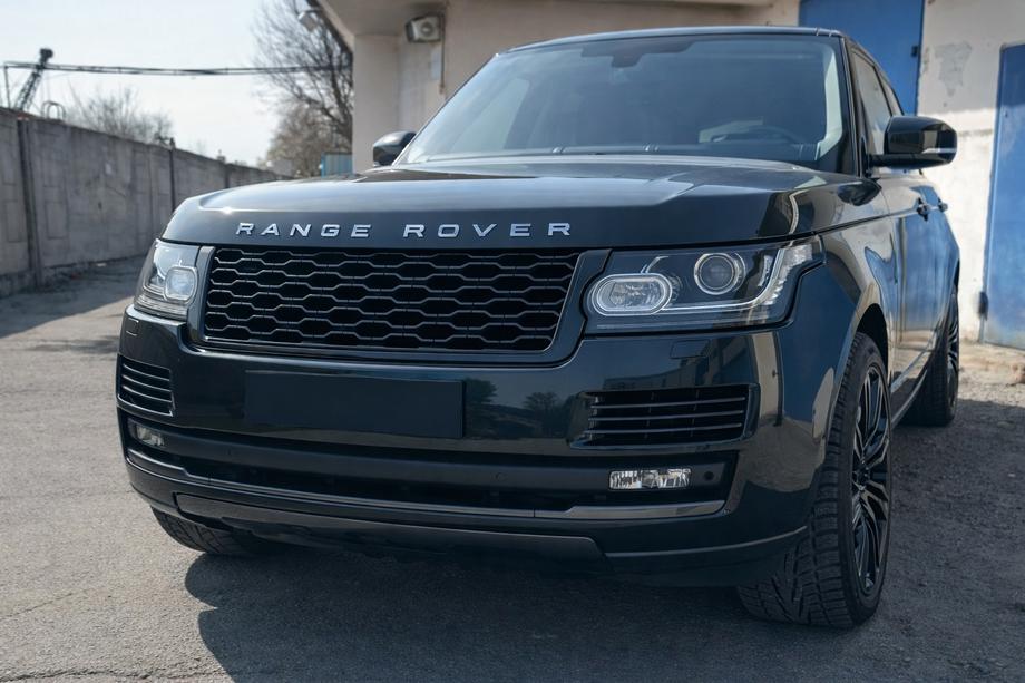 Range Rover IV L405 2013–2021 Priekšējais radiatora režģis 2013-2018 (SVO Black dizains 2019) Image