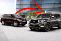 Infiniti QX56 2010–2013 Restailinga komplekts QX80 2024 foto 1