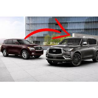 Restailinga komplekts QX80 2024 Infiniti QX56 2010–2013 foto 1