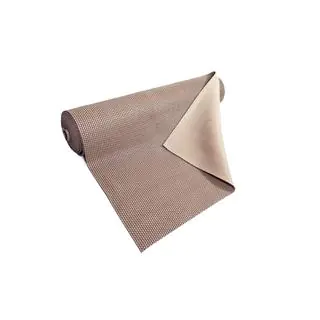 Gumijas loks auto paklājiņiem 120x100 cm (šūnu raksts, bēšs) foto 4