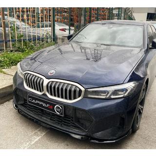 Priekšējā bampera lūpa EuroCap V1 (M-Performance 2022-, spīdīgi melna) BMW 3. sērija G20/G21 2018– foto 1