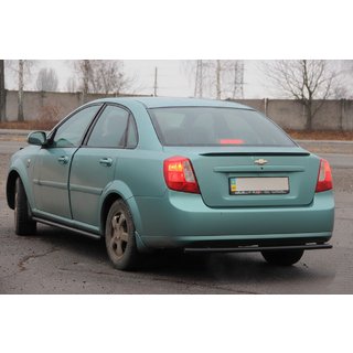 Aizmugures aizsargstienis AK002 Black (42 mm, nerūsējošais tērauds) Chevrolet Lacetti 2003–2024 foto 4