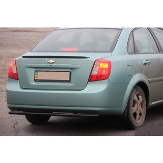 Aizmugures aizsargstienis AK002 Black (42 mm, nerūsējošais tērauds) Chevrolet Lacetti 2003–2024 foto 1