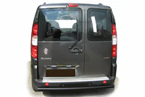 Fiat Doblo I 2001–2005 Aizmugures aizsargstienis AK002 Black (nerūsējošais tērauds) foto 1