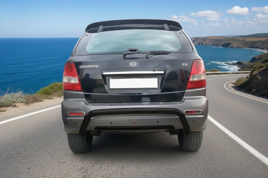 Kia Sorento I BL 2002–2009 Aizmugures loks Black (nerūsējošais tērauds) Image