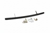 Mercedes Vito W639 2004–2014 Aizmugurējais aizsargstienis AK002 Black (nerūsējošais tērauds) foto 8