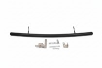 Mercedes Vito W639 2004–2014 Aizmugurējais aizsargstienis AK002 Black (nerūsējošais tērauds) foto 5
