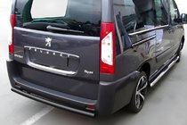 Citroen Jumpy 2007–2017 Aizmugures loks Black (nerūsējošais tērauds) foto 1