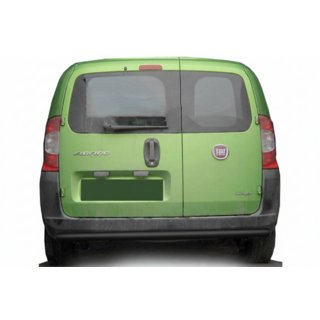 Aizmugures loks Black (nerūsējošais tērauds) Fiat Fiorino/Qubo 2008–2024