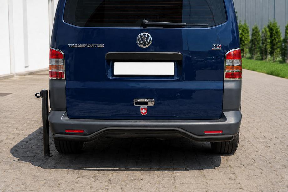 Volkswagen T5 Caravelle 2004–2010 Aizmugurējais loks Wave AK006 Black (nerūsējošais tērauds) Foto 2