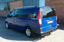 Mercedes Viano 2004–2014 Aizmugures stūra aizsargi AK003 Black (2 gab., nerūsējošais tērauds) foto 10