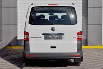 Volkswagen T5 Transporter 2003–2010 Aizmugurējais aizsargstienis AK002 Black (nerūsējošais tērauds) foto 2