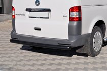 Volkswagen T5 Caravelle 2004–2010 Aizmugurējais aizsargstienis AK002 Black (nerūsējošais tērauds) foto 1