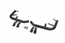 Volkswagen T5 Transporter 2003–2010 Aizmugures stūra aizsargi AK003 Black (2 gab., nerūsējošais tērauds) foto 4