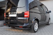 Volkswagen T5 Multivan 2003–2010 Aizmugures stūra elementi AK003 Black (2 gab., nerūsējošais tērauds) foto 8