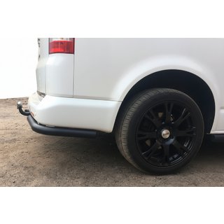Aizmugures stūra elementi AK003 Black (2 gab., nerūsējošais tērauds) foto 2