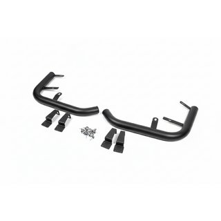 Aizmugures stūra elementi AK003 Black (2 gab., nerūsējošais tērauds) Volkswagen T5 Caravelle 2004–2010 foto 4