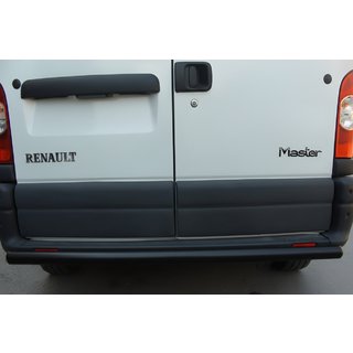 Aizmugures loks Black (nerūsējošais tērauds) Opel Movano 2010–2021 foto 1