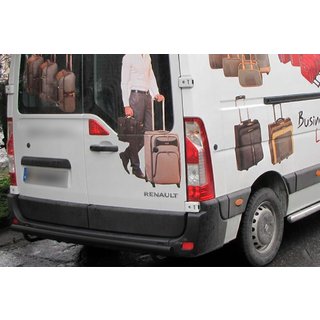 Aizmugures loks Black (nerūsējošais tērauds) Nissan NV400 2010–2024 foto 2