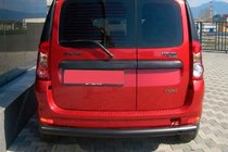 Renault Logan MCV 2005–2013 Aizmugures loks Black (nerūsējošais tērauds) foto 1