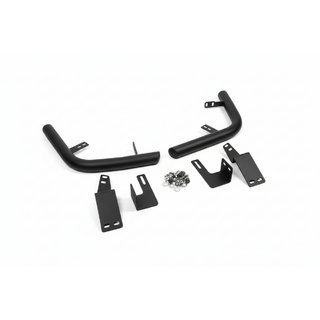 Aizmugures stūra elementi AK003 Black (2 gab., nerūsējošais tērauds) Toyota Land Cruiser Prado 120 2002–2009 foto 2