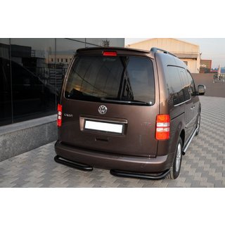 Aizmugures stūra elementi AK003 Black (2 gab., nerūsējošais tērauds) foto 2