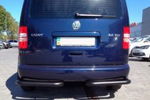 Volkswagen Caddy 2004–2010 Aizmugures stūra elementi AK003 Black (2 gab., nerūsējošais tērauds) foto 8