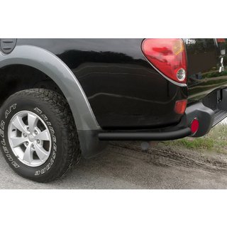 Aizmugures stūri AK003 Black (2 gab., nerūsējošais tērauds) Mitsubishi L200 2006–2015 foto 3
