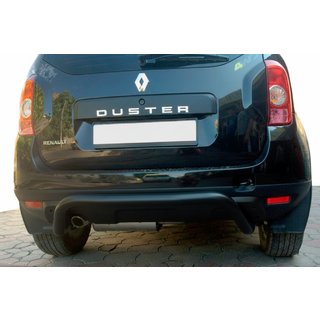 Aizmugurējais aizsargloks Black (nerūsējošais tērauds) Dacia Duster 2008–2018 foto 4