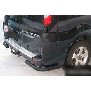 Aizmugurējie stūra elementi AK003 Black (nerūsējošais tērauds) Nissan Primastar 2002–2014 foto 2