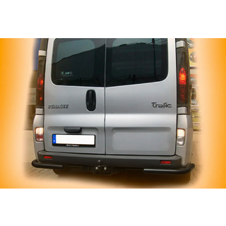 Aizmugurējie stūra elementi AK003 Black (nerūsējošais tērauds) Nissan Primastar 2002–2014 foto 3