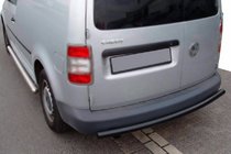 Volkswagen Caddy 2010–2015 Aizmugures loks Black (2 gab., nerūsējošais tērauds) foto 2