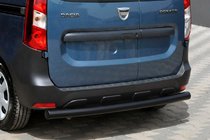 Renault Dokker 2013–2022 Aizmugurējais aizsargstienis AK002 Black (nerūsējošais tērauds) foto 1