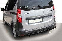 Dacia Dokker 2013–2022 Aizmugurējais aizsargstienis AK002 Black (nerūsējošais tērauds) foto 2