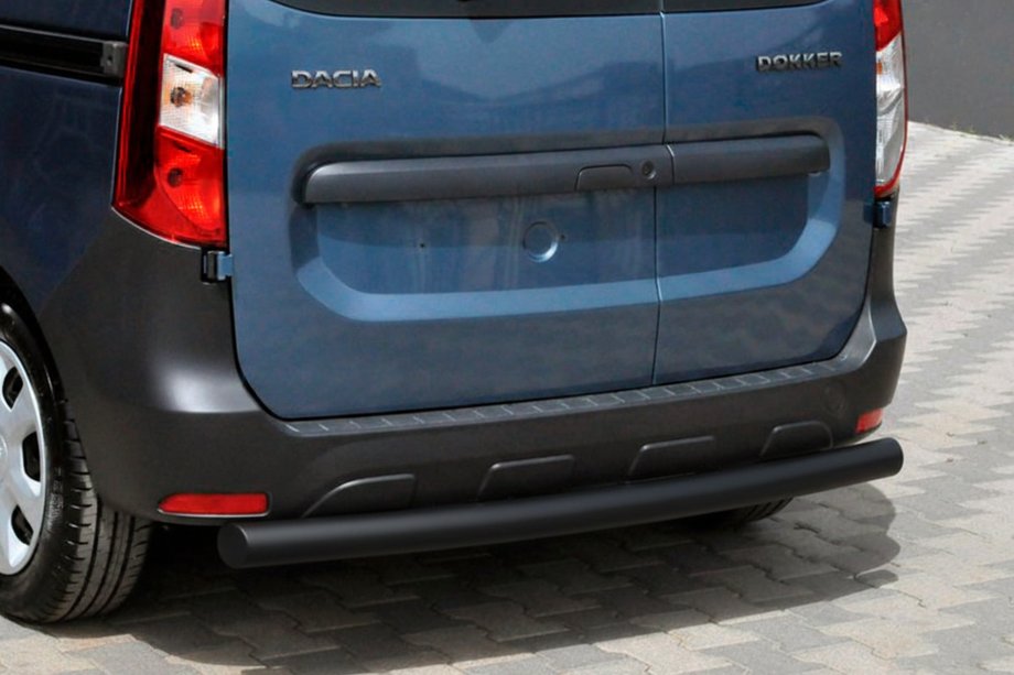 Dacia Dokker 2013–2022 Aizmugurējais aizsargstienis AK002 Black (nerūsējošais tērauds) Image