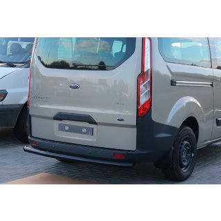 Aizmugurējais aizsargstienis AK002 Black (nerūsējošais tērauds) Ford Custom 2013–2022 foto 2