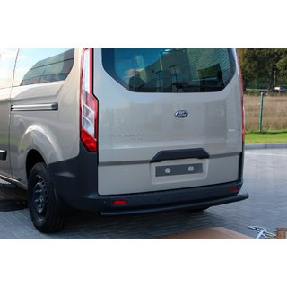 Aizmugurējais aizsargstienis AK002 Black (nerūsējošais tērauds) Ford Custom 2013–2022 foto 3